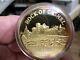 1971 Silver Proof Medal 24 Kt Gold Plate, Mankind Wonders Rock Of Cashel Ireland