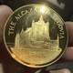 1971 The Alcazar Spain Franklin Mint Wonders Of Mankind Silver & 24k Ep Round
