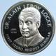 1971 Us Usa Franklin Mint Rhodes Dr Alain Leroy Locke Proof Silver Medal I113029