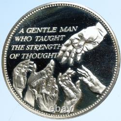 1971 US USA Franklin Mint RHODES DR ALAIN LEROY LOCKE Proof Silver Medal i113029