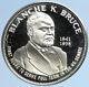 1971 Us Usa Franklin Mint Senator Blanche K Bruce Old Proof Silver Medal I113035