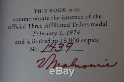 1972-1976 INDIAN TRIBAL ARTS SERIES BOOKS AND MEDALLIONS 33pcs. N. I. B. Franklin