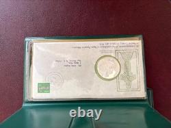1972 1978 St. Patrick's Day Commemorative Silver Medal and Cachet