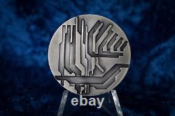 1972 6.66 oz/207g Sterling Silver French Medal 1 of 742, VERY RARE! HIGH RELIEF