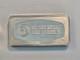 1972 Bank Of Santa Fe New Mexico Sterling Silver Art Bar