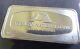 1972 Franklin Mint American Bank Gadsden Alabama 2oz+ Sterling Silver Ingot Bar