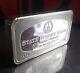 1972 Franklin Mint State Street Bank Boston Ma 2oz+ Sterling Silver Ingot Bar