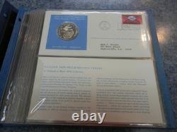 1972 First Day Covers from the United Nations With. 925 Silver Medals