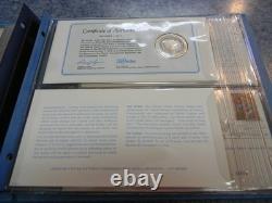 1972 First Day Covers from the United Nations With. 925 Silver Medals