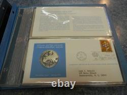 1972 First Day Covers from the United Nations With. 925 Silver Medals