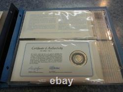 1972 First Day Covers from the United Nations With. 925 Silver Medals