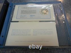 1972 First Day Covers from the United Nations With. 925 Silver Medals