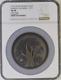 1972 Franklin Mint 1973 Annual Calendar 293.20g / 10oz Silver Medal Ngc Ms68