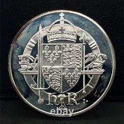 1972 Franklin Mint-Henry V 1413-1422.925 Silver Proof Art Medal 45mm 38.6 Gr