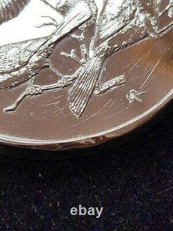 1972 Franklin Mint Robert Bird Cardinal 2 Ounce Sterling Silver Proof Medal