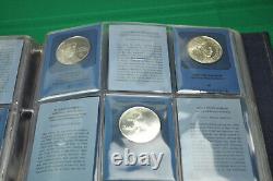 1972 Franklin Mint Special Commemorative Issues Sterling Silver Proofs 36 Pc Set