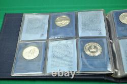 1972 Franklin Mint Special Commemorative Issues Sterling Silver Proofs 36 Pc Set
