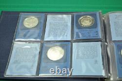 1972 Franklin Mint Special Commemorative Issues Sterling Silver Proofs 36 Pc Set