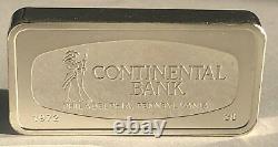 1972 Franklin Mint Sterling Silver 50-state Bankmarked Ingot Set Almost 100 Oz