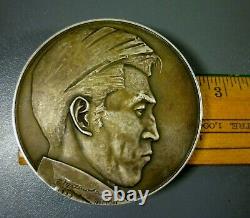 1972 Franklin Mint T. Matsuoka Japan Sterling Silver Medal 7 Troy Ounces