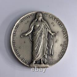 1972 Medallic Art Co. Latter Day Saints. 999 Silver Medal Ralph J. Menconi