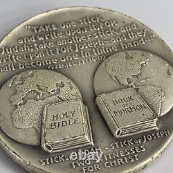 1972 Medallic Art Co. Latter Day Saints. 999 Silver Medal Ralph J. Menconi