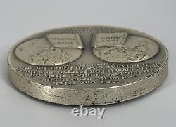 1972 Medallic Art Co. Latter Day Saints. 999 Silver Medal Ralph J. Menconi