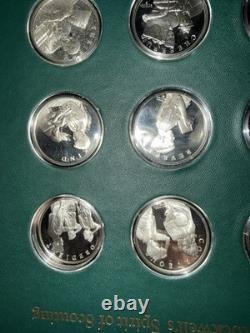 1972 Norman Rockwell Spirit Of Scouting Franklin Mint Sterling Silver, 9.48oz