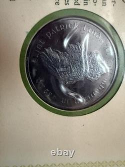 1972 St. Patrick's Day Proof. 999 Silver Medal