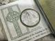 1972 St. Patrick's Day Proof. 999 Silver Medal & Cachet In Franklin Mint Folder