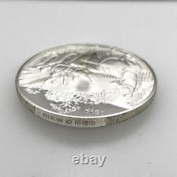 1972 USA Franklin Mint HOLIDAY Home for Christmas Proof Silver Medal-Coin Only