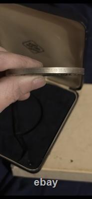 1972 Waterloo Commemorative Silver Medal Franklin Mint