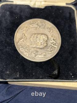 1972 Waterloo Commemorative Silver Medal Franklin Mint