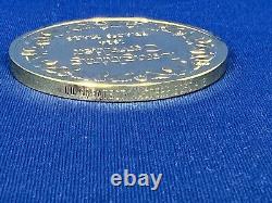 1973 24K on Sterling Silver Franklin Mint Laughing Cavalier 1624 Frans Hals Coin