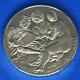 1973 24k On Sterling Silver Franklin Mint Pastoral Concert C1510 Giorgione Coin