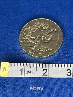 1973 24K on Sterling Silver Franklin Mint Pastoral Concert c1510 Giorgione Coin