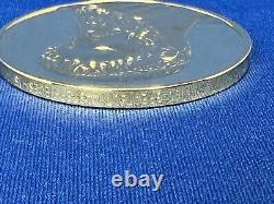 1973 24K on Sterling Silver Franklin Mint Poseidon c460-450 B. C. Greek Coin