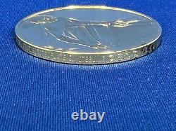 1973 24K on Sterling Silver Franklin Mint The Death of Marat 1793 Coin