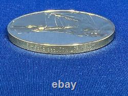 1973 24K on Sterling Silver Franklin Mint The Death of Marat 1793 Coin