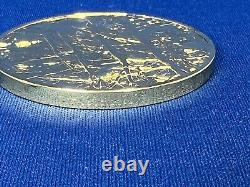 1973 24K on Sterling Silver Franklin Mint The Return of the Hunters Coin