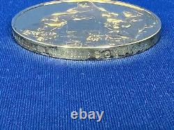 1973 24K on Sterling Silver Franklin Mint The Virgin of the Rocks Medal