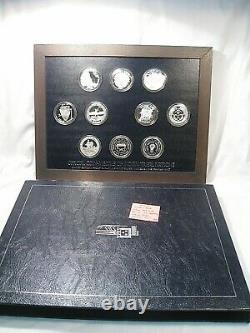 1973-74 Franklin Mint Official Coin-Medals of INDIAN TRIBAL NATIONS. 999 Silver