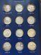 1973 America In Space Manned/unmanned 24 Rounds Proof Set (. 925 Silver)