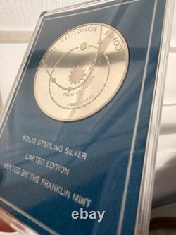 1973 Comet Kohoutek Eyewitness Medal. 925 Sterling Silver Franklin Mint with COA