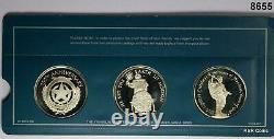 1973 Franklin Mint 1-1/2 Proof 24g Sterling Silver 12 Medals Mint Sealed #8655