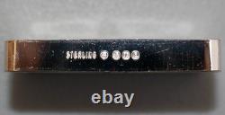 1973 Franklin Mint Christmas Carolers Silver Art Bar 2.3oz 1000 grains Box COA