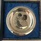 1973 Franklin Mint Mother & Child Irene Spencer Mothers Day 8 Plate. 925 Silver