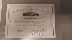 1973 Franklin Mint Presidential Medals Set 40 Sterling Silver Coins, 46oz+ COA