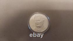 1973 Franklin Mint Presidential Medals Set 40 Sterling Silver Coins, 46oz+ COA