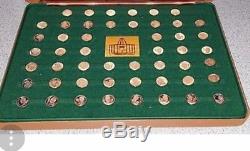 1973 Franklin Mint Pro Football Hall of Fame Immortals Silver Coin Set